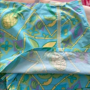 Cute pineapple coconut and strawberry skort.